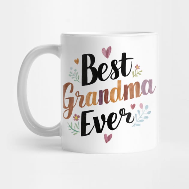 Best Grandma Ever Retro Vintage Aesthetic by Starart Designs